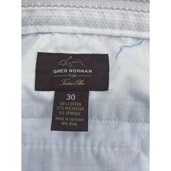 Greg Norman GolfShorts Men's Size Medium 30 Waist Spandex Blend 10" Inseam Blue - Picture 5 of 6